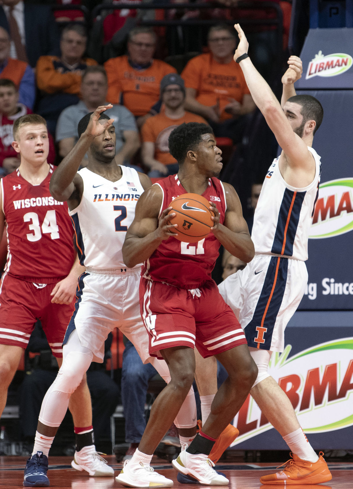 Badgers 72, Fighting Illini 60